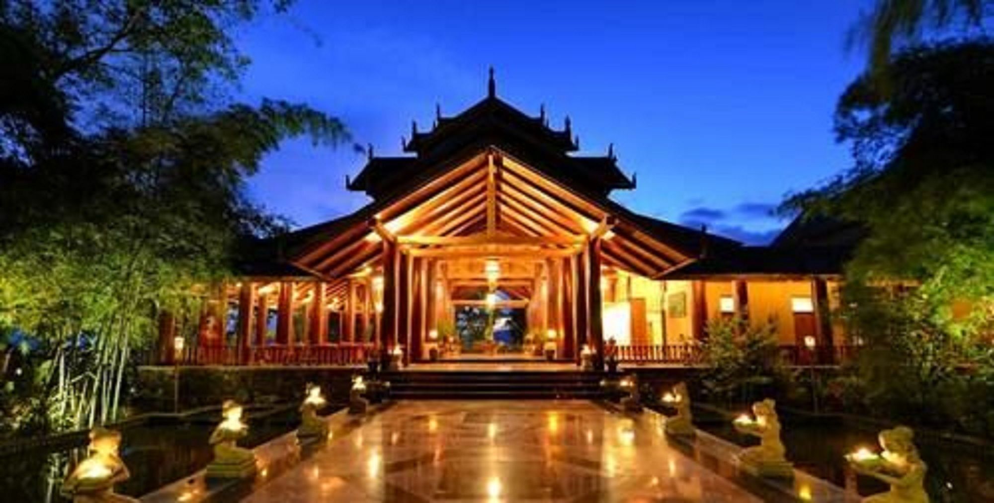 Aureum Palace Hotel & Resort Inle Nyaung Shwe Exterior foto