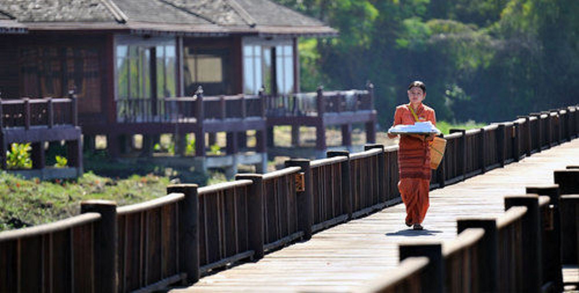 Aureum Palace Hotel & Resort Inle Nyaung Shwe Exterior foto