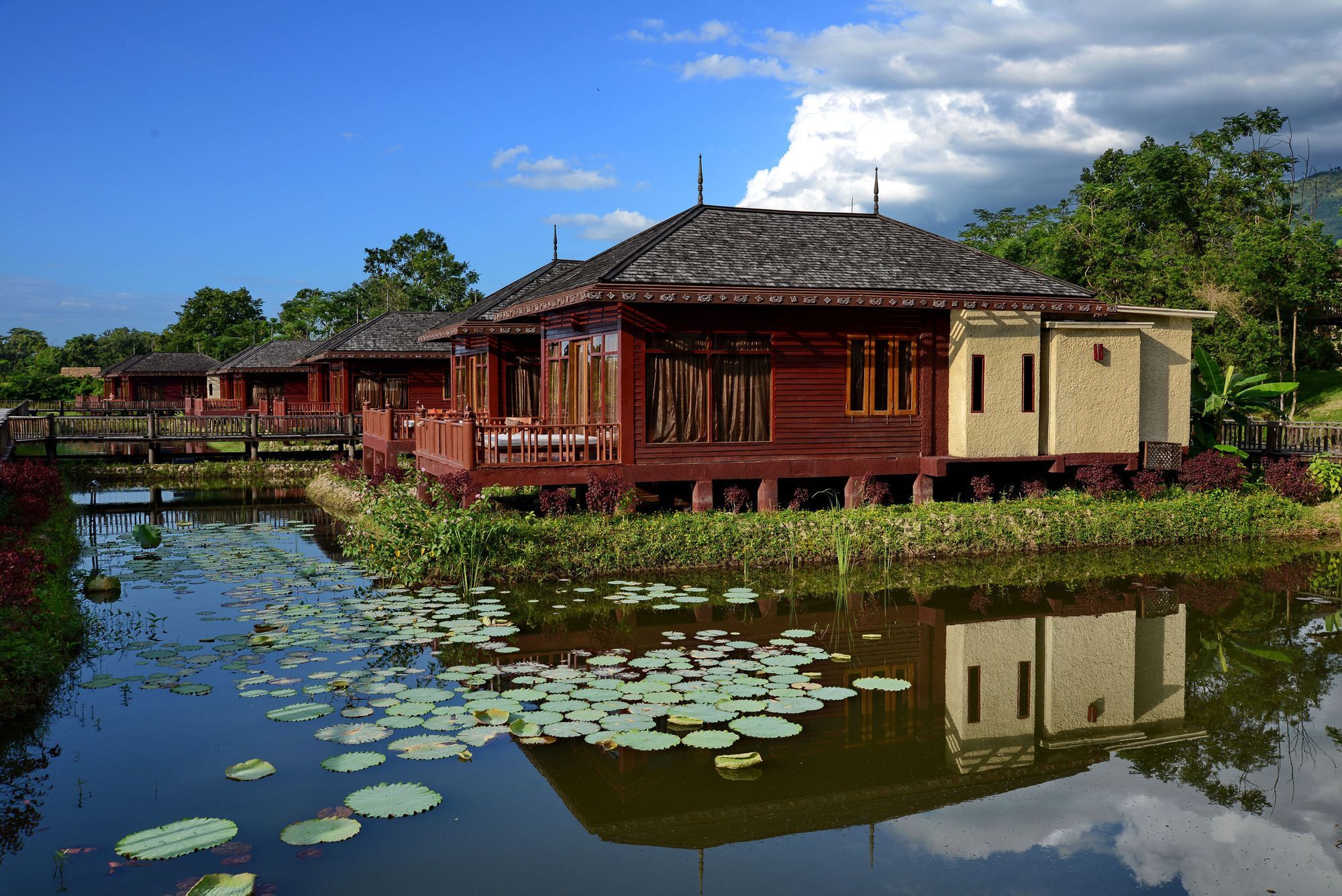 Aureum Palace Hotel & Resort Inle Nyaung Shwe Exterior foto